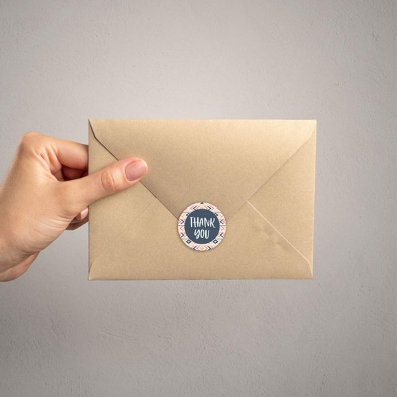 140 pcs - 1" Thank you Stickers - Picture 9 of 9